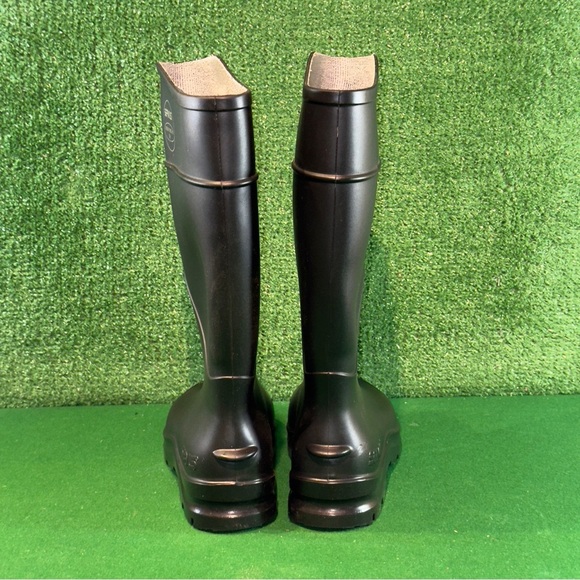 Servus Black Steel Toe Rubber Boots ASTM F2892-18 Men’s Size 8 - Picture 4 of 6